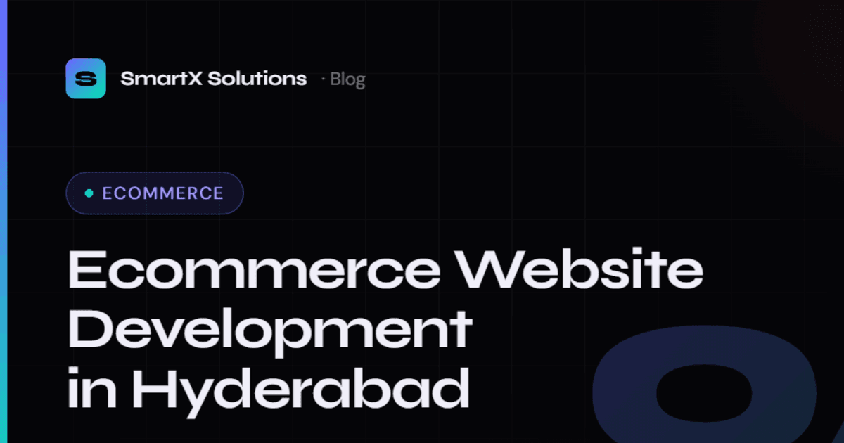 Ecommerce Website Development in Hyderabad: What to Look For in a Partner (2026)