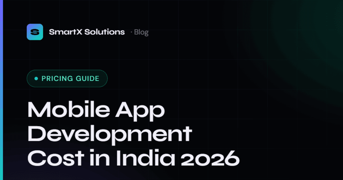 Mobile App Development Cost in India 2026