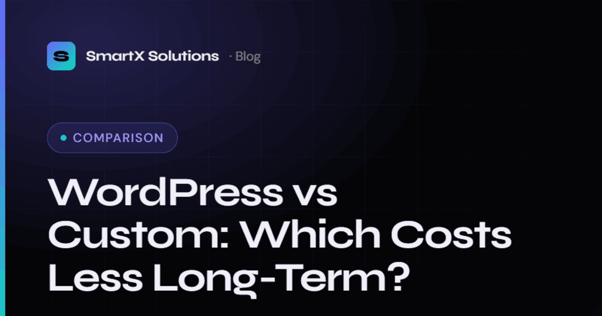WordPress vs Custom Development: Which Costs Less Long-Term in Hyderabad?
